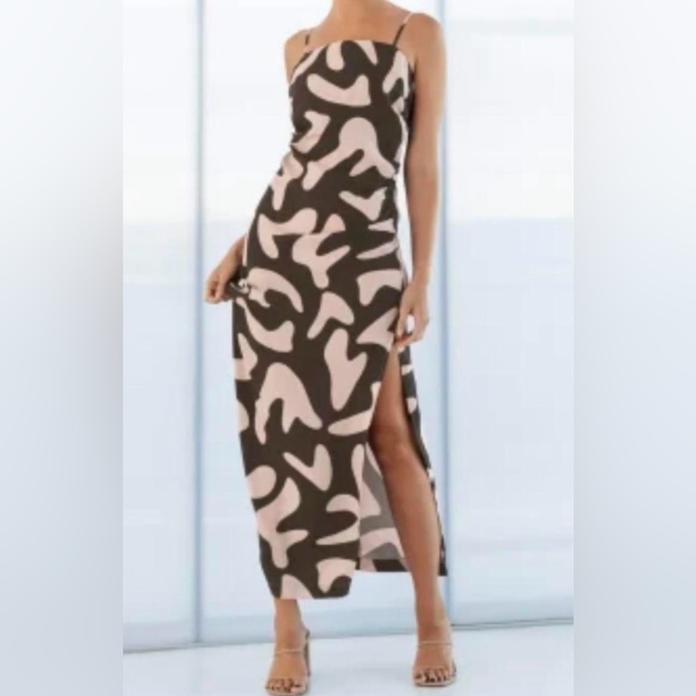 Charla Cupro Maxi Dress - Bowie. Size S. Rarely worn like New